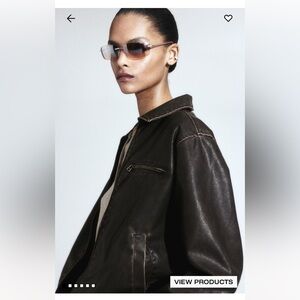 Coated jacket from H&M